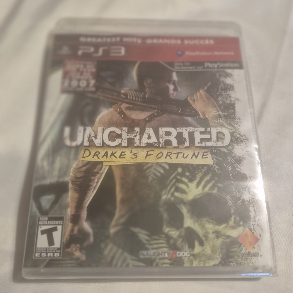 Sony Uncharted: Drake's Fortune PS3 - New In Plastic